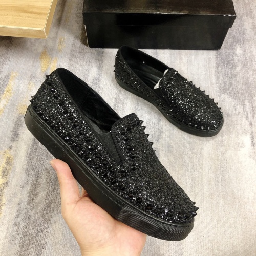 Philipp Plein Shoes For Men #1000499 $85.00 USD, Wholesale Replica Philipp Plein PP Casual Shoes