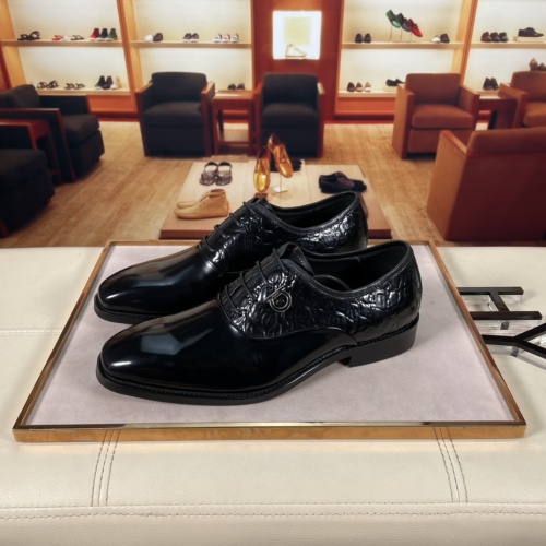 Salvatore Ferragamo Leather Shoes For Men #1000633 $85.00 USD, Wholesale Replica Salvatore Ferragamo Leather Shoes
