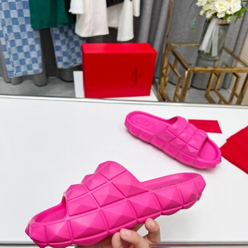 Replica Valentino Slippers For Women #1000793 $85.00 USD for Wholesale