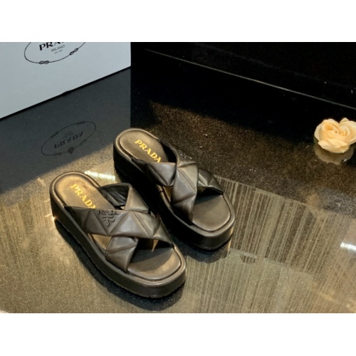 Replica Prada Slippers For Women #1000810 $96.00 USD for Wholesale