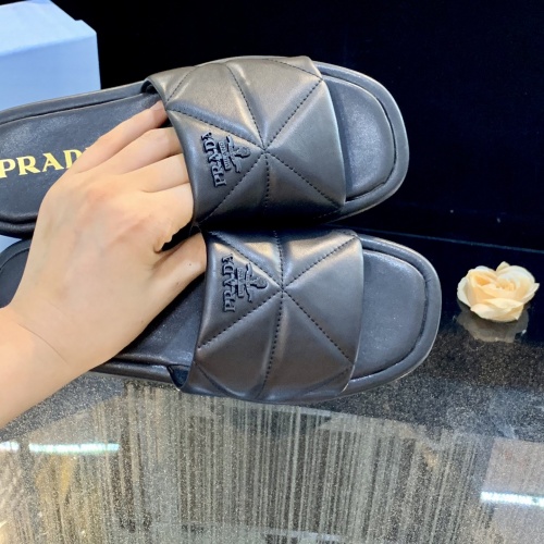 Replica Prada Slippers For Women #1000812 $88.00 USD for Wholesale