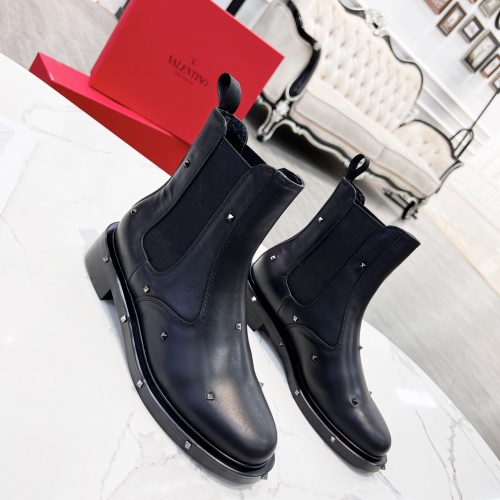 Replica Valentino Boots For Women #1000822 $98.00 USD for Wholesale