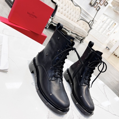 Replica Valentino Boots For Women #1000823 $98.00 USD for Wholesale