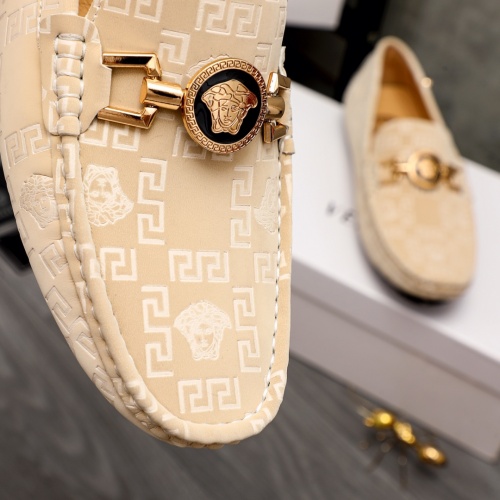 Replica Versace Leather Shoes For Men #1000864 $68.00 USD for Wholesale