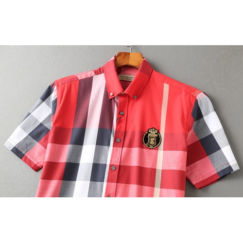 Replica Burberry Shirts Short Sleeved For Men #1001087 $36.00 USD for Wholesale