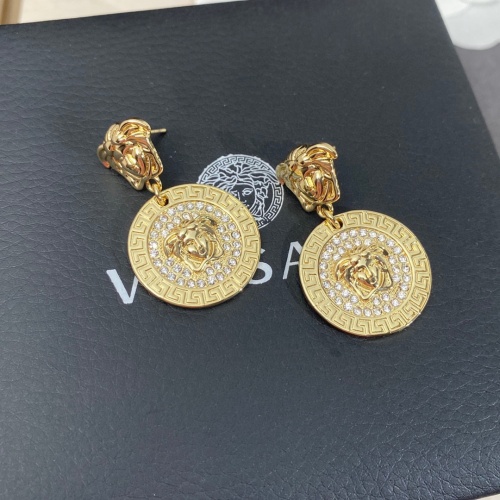 Replica Versace Earrings For Women #1001119 $32.00 USD for Wholesale