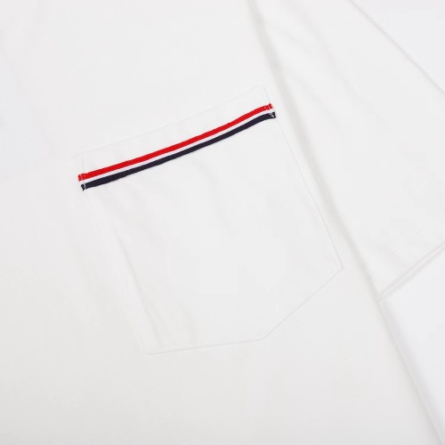 Replica Thom Browne TB T-Shirts Short Sleeved For Men #1001144 $42.00 USD for Wholesale