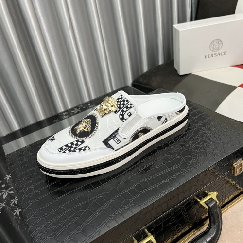Replica Versace Slippers For Men #1001454 $68.00 USD for Wholesale