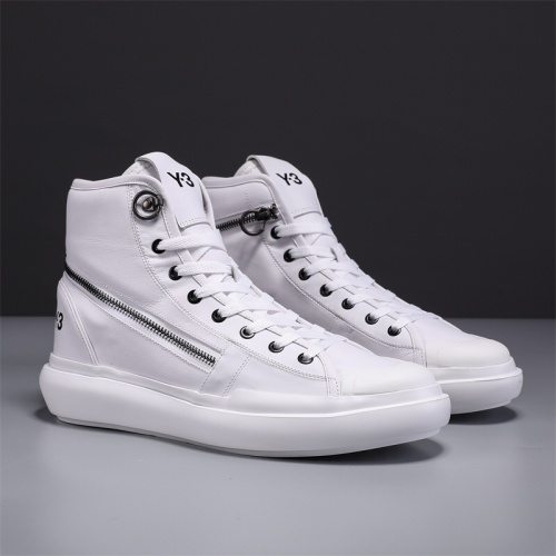 Y-3 High Tops Shoes For Men #1001478 $96.00 USD, Wholesale Replica Y-3 High Tops Shoes