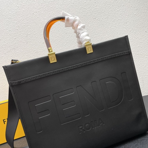 Replica Fendi AAA Quality Tote-Handbags For Women #1001542 $128.00 USD for Wholesale