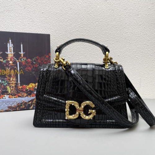 Dolce &amp; Gabbana D&amp;G AAA Quality Messenger Bags For Women #1001678 $172.00 USD, Wholesale Replica Dolce &amp; Gabbana D&amp;G AAA Quality Messenger Bags
