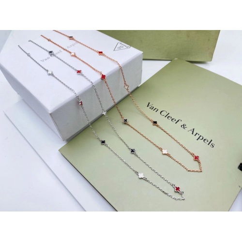 Replica Van Cleef & Arpels Necklaces For Women #1001705 $25.00 USD for Wholesale