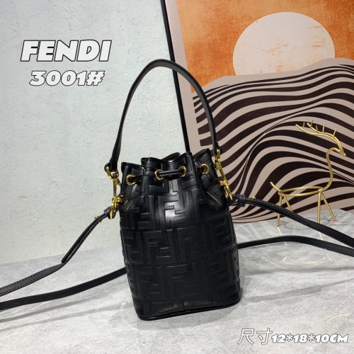 Replica Fendi AAA Quality Messenger Bags For Women #1001766 $100.00 USD for Wholesale