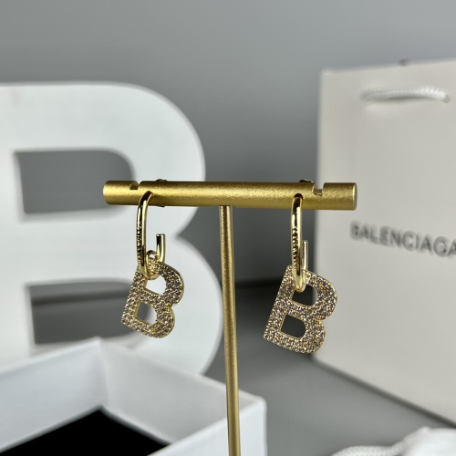 Replica Balenciaga Earrings For Women #1002105 $34.00 USD for Wholesale