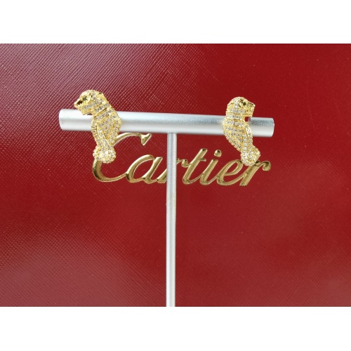 Replica Cartier Earrings For Women #1002133 $38.00 USD for Wholesale