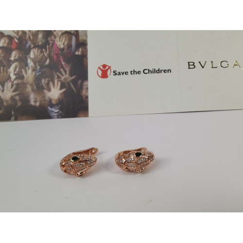 Replica Bvlgari Earrings For Women #1002141 $39.00 USD for Wholesale