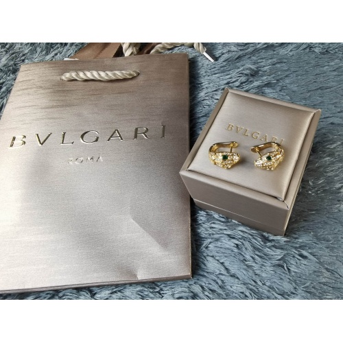 Replica Bvlgari Earrings For Women #1002142 $39.00 USD for Wholesale