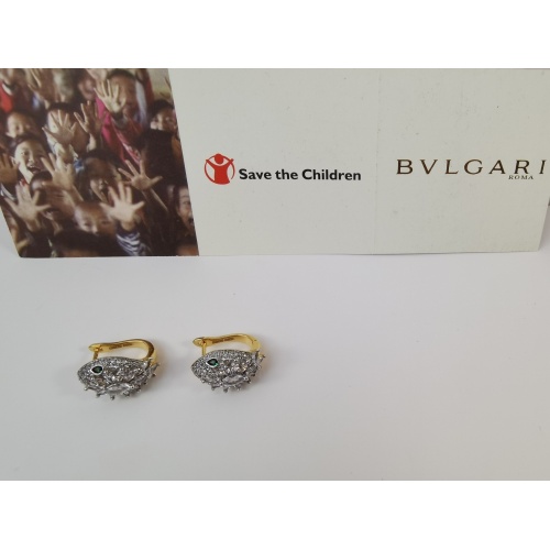 Replica Bvlgari Earrings For Women #1002156 $40.00 USD for Wholesale