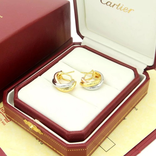 Replica Cartier Earrings For Women #1002314 $39.00 USD for Wholesale