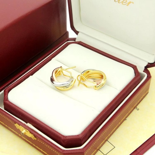 Replica Cartier Earrings For Women #1002314 $39.00 USD for Wholesale