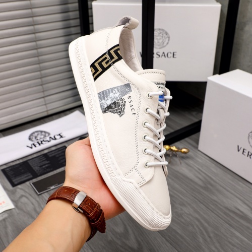 Replica Versace Casual Shoes For Men #1002381 $72.00 USD for Wholesale