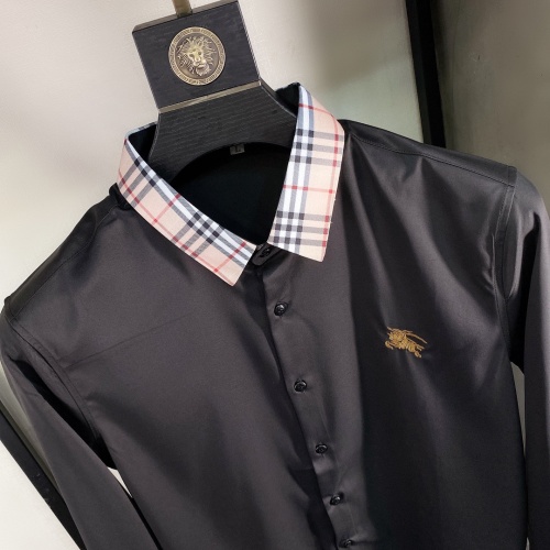 Replica Burberry Shirts Long Sleeved For Men #1002467 $48.00 USD for Wholesale