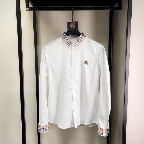 Burberry Shirts Long Sleeved For Men #1002468 $48.00 USD, Wholesale Replica Burberry Shirts