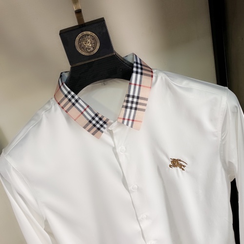 Replica Burberry Shirts Long Sleeved For Men #1002468 $48.00 USD for Wholesale
