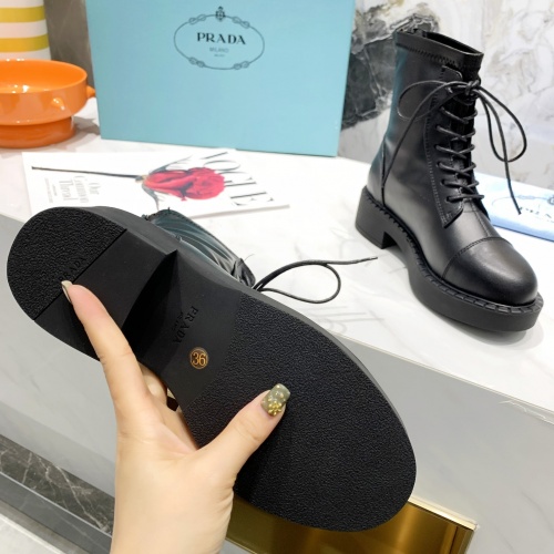 Replica Prada Boots For Women #1002472 $100.00 USD for Wholesale