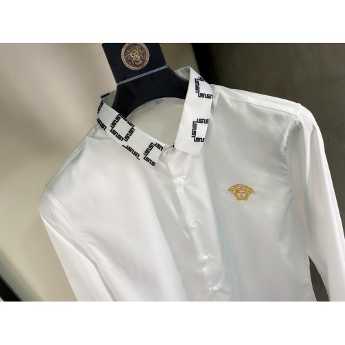 Replica Versace Shirts Long Sleeved For Men #1002474 $48.00 USD for Wholesale