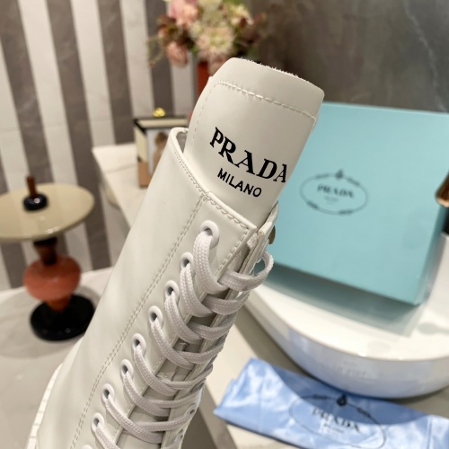 Replica Prada Boots For Women #1002476 $100.00 USD for Wholesale
