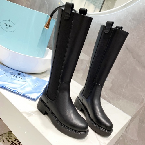 Replica Prada Boots For Women #1002485 $118.00 USD for Wholesale