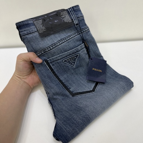 Prada Jeans For Men #1002523 $64.00 USD, Wholesale Replica Prada Jeans