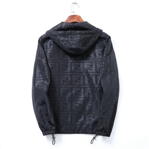 Replica Fendi Jackets Long Sleeved For Men #1002578 $42.00 USD for Wholesale