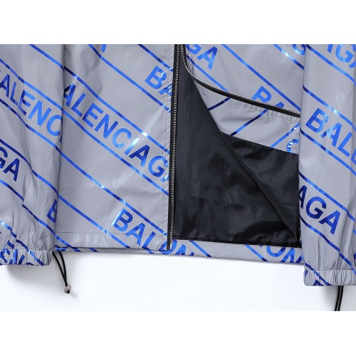 Replica Balenciaga Jackets Long Sleeved For Men #1002586 $42.00 USD for Wholesale