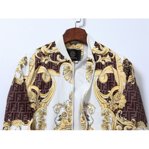 Replica Versace Jackets Long Sleeved For Men #1002595 $42.00 USD for Wholesale
