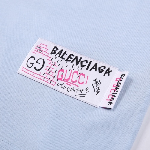 Replica Balenciaga T-Shirts Short Sleeved For Unisex #1002621 $42.00 USD for Wholesale