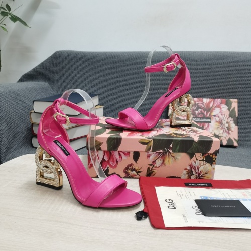 Replica Dolce&Gabbana D&G Sandal For Women #1002638 $145.00 USD for Wholesale