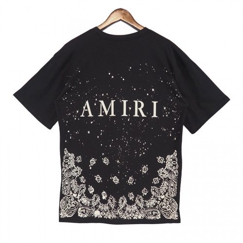 Replica Amiri T-Shirts Short Sleeved For Unisex #1002731 $29.00 USD for Wholesale