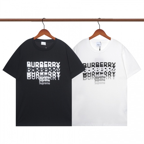 Replica Burberry T-Shirts Short Sleeved For Unisex #1002745 $27.00 USD for Wholesale
