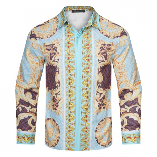 Versace Shirts Long Sleeved For Men #1002818