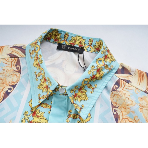Replica Versace Shirts Long Sleeved For Men #1002818 $40.00 USD for Wholesale