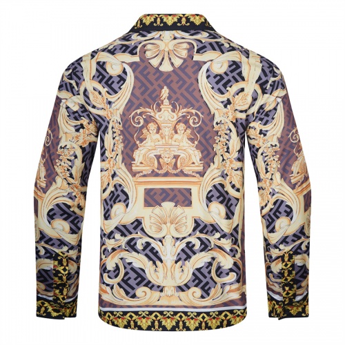 Replica Versace Shirts Long Sleeved For Men #1002820 $40.00 USD for Wholesale