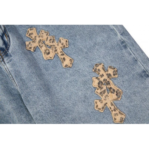 Replica Chrome Hearts Jeans For Unisex #1002953 $36.00 USD for Wholesale