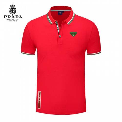 Prada T-Shirts Short Sleeved For Men #1003026