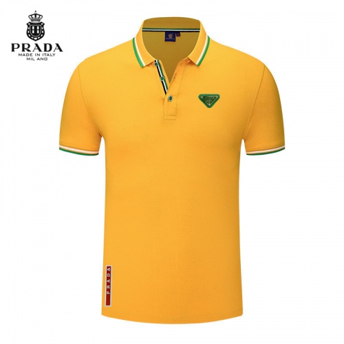 Prada T-Shirts Short Sleeved For Men #1003027