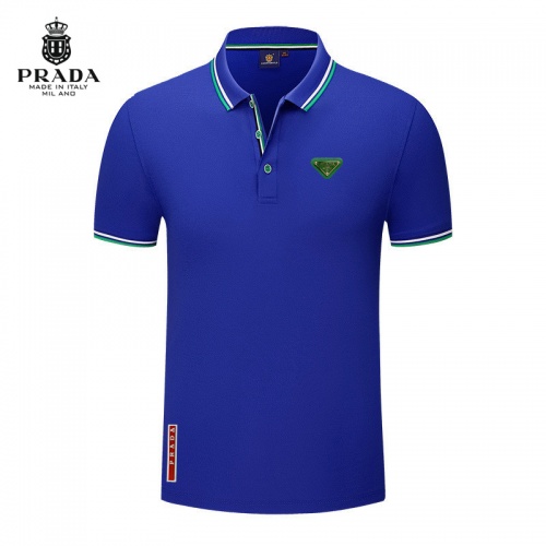 Prada T-Shirts Short Sleeved For Men #1003028