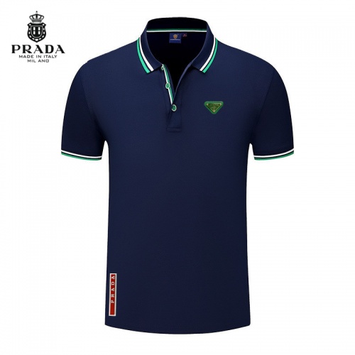 Prada T-Shirts Short Sleeved For Men #1003029