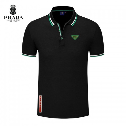 Prada T-Shirts Short Sleeved For Men #1003030