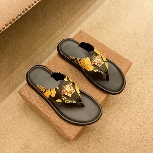 Versace Slippers For Men #1003256 $52.00 USD, Wholesale Replica Versace Slippers